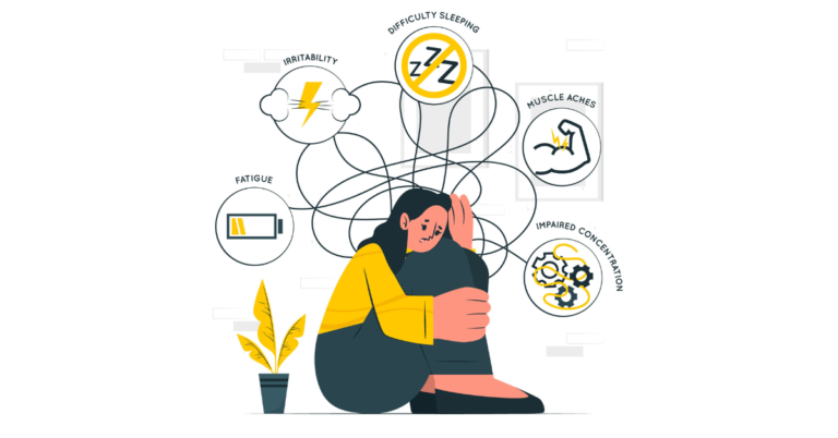 Quels sont les 4 symptômes les plus fréquents de l’anxiété ?