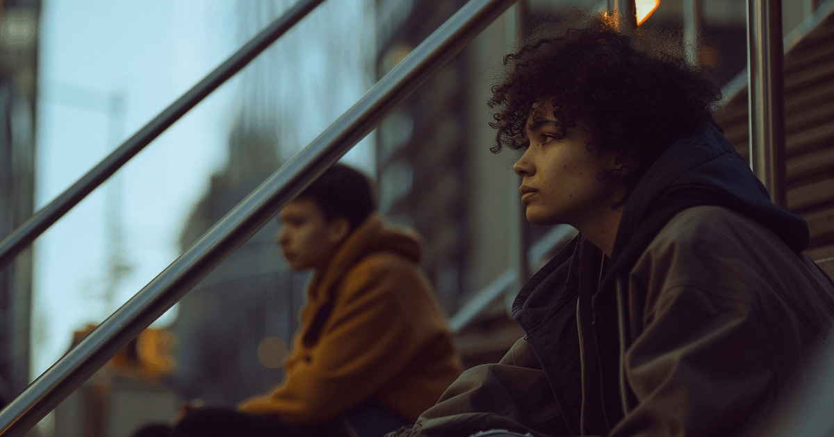 comportement d’une personne anxieuse.